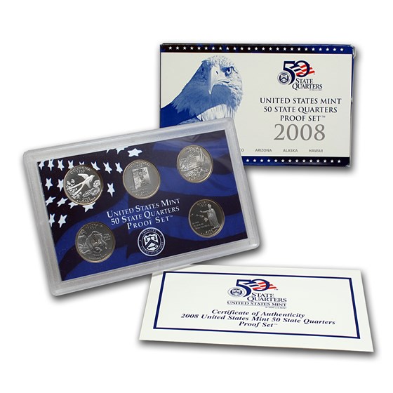 2008 50 State Quarters Proof Set 2008 50 State Quarters Proof Set